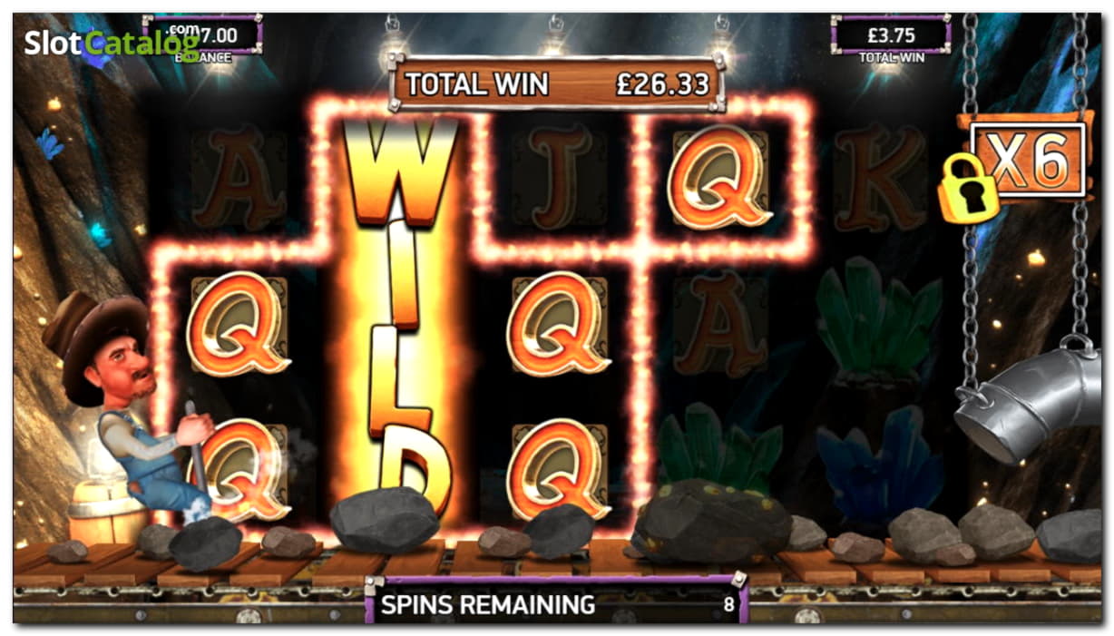 95 Free spins casino at Vegas Palms Casino